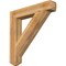 Ekena Millwork Traditional Craftsman Rough Sawn Bracket, Western Red Cedar, 6"W x 38"D x 38"H BKT06X38X38TRA04RWR - alternate 1